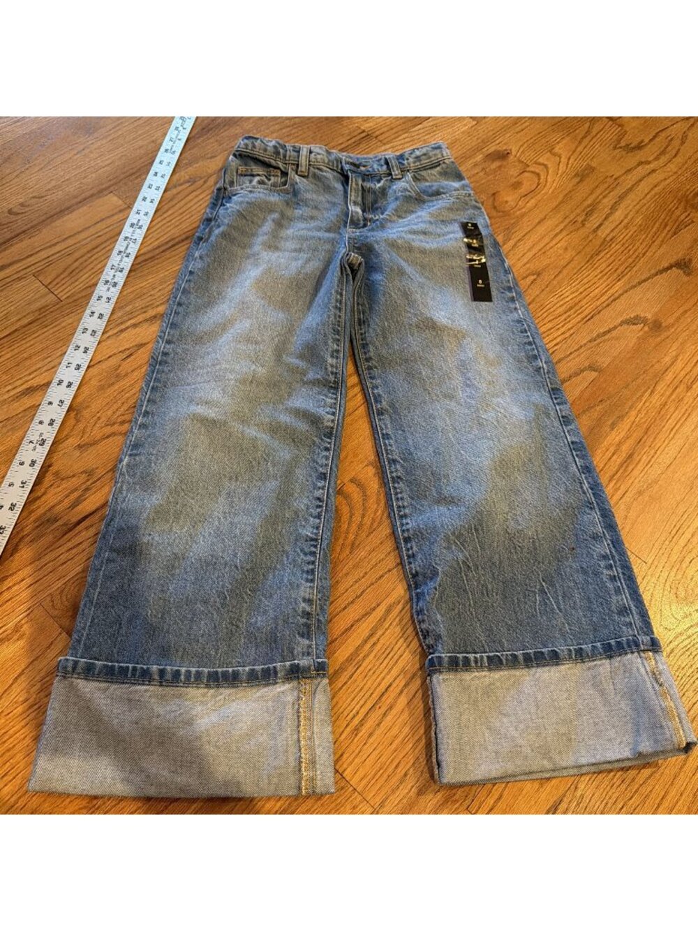 ART CLASS YOUTH GIRLS DENIM JEANS NEW SIZE 8 ADJUSTABLE WAIST